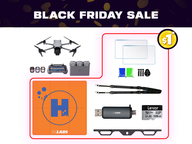 DJI Air 3S FMC + $1 Bonus Bundle